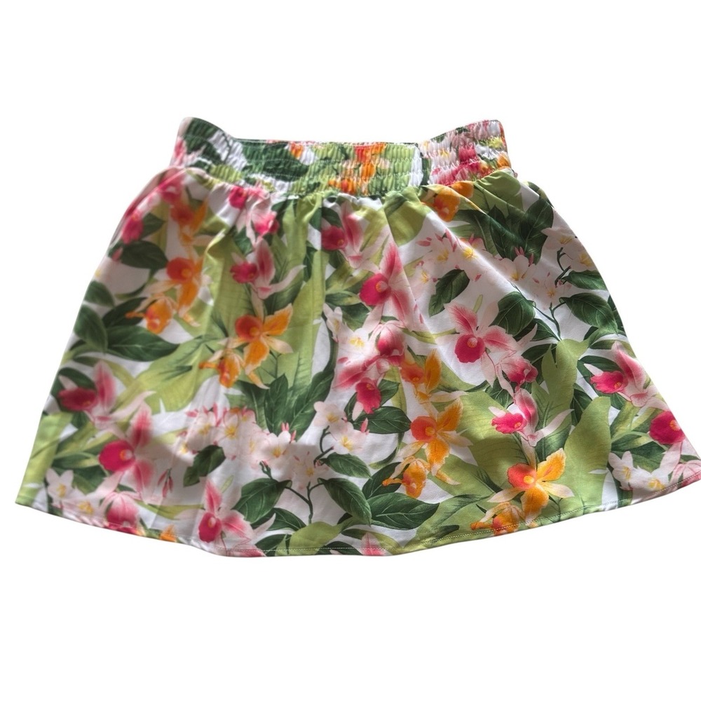 Tommy Bahama Tropical Print Skort Size XS Vacation Beachy Golf Tennis NWOT
